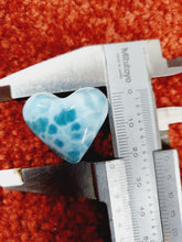 Load image into Gallery viewer, Larimar Heart Carving
