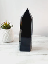Load image into Gallery viewer, Black Obsidian Tower
