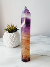 Load image into Gallery viewer, Pink Yellow Fluorite Tower
