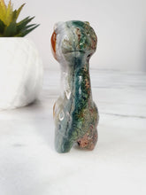 Load image into Gallery viewer, Ocean Jasper/Moss Agate Llama
