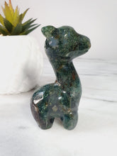 Load image into Gallery viewer, Moss Agate Llama
