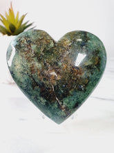 Load image into Gallery viewer, Moss Agate Heart
