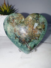 Load image into Gallery viewer, Moss Agate Heart
