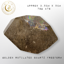 Load image into Gallery viewer, Golden Rutilated Quartz Freeform
