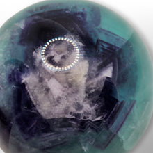 Load image into Gallery viewer, Rainbow Fluorite Sphere 353
